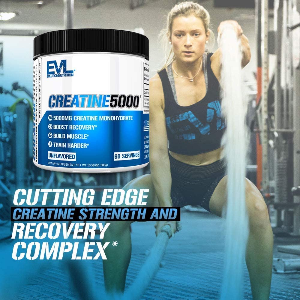 Creatine Tăng Sức Mạnh Cơ Bắp Trong Tập Luyện Evl Creatine 5000 60 Lần Dùng