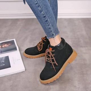 Giày boot nữ da lộn 6547