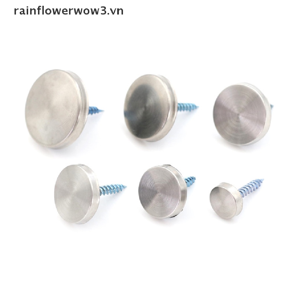 Bộ 8 Phụ Kiện Trang Trí Gương Bằng Thép Không Gỉ Thiết Kế Mới Cao Cấp