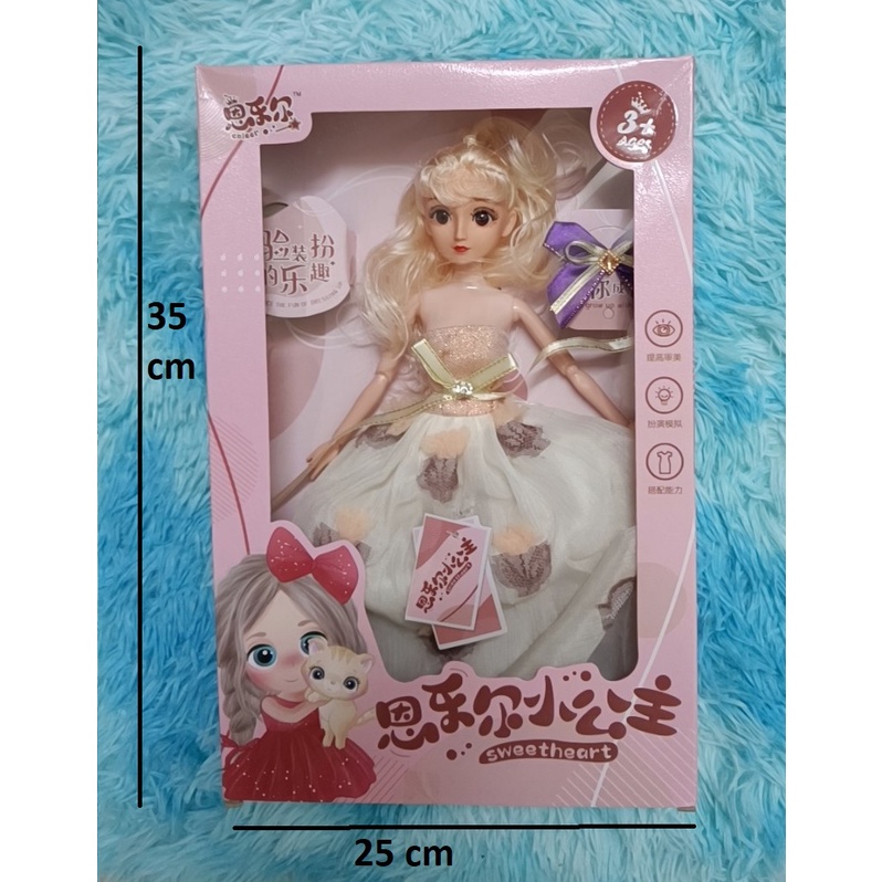 búp bê công chúa có khớp 35x25