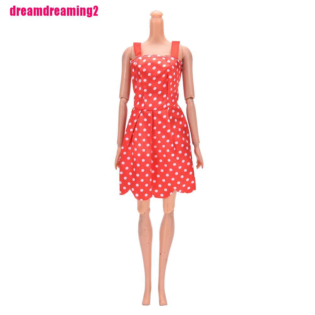 Set 10 Đầm Dự Tiệc Kiểu Dáng Dễ Thương Cho Búp Bê Barbie
