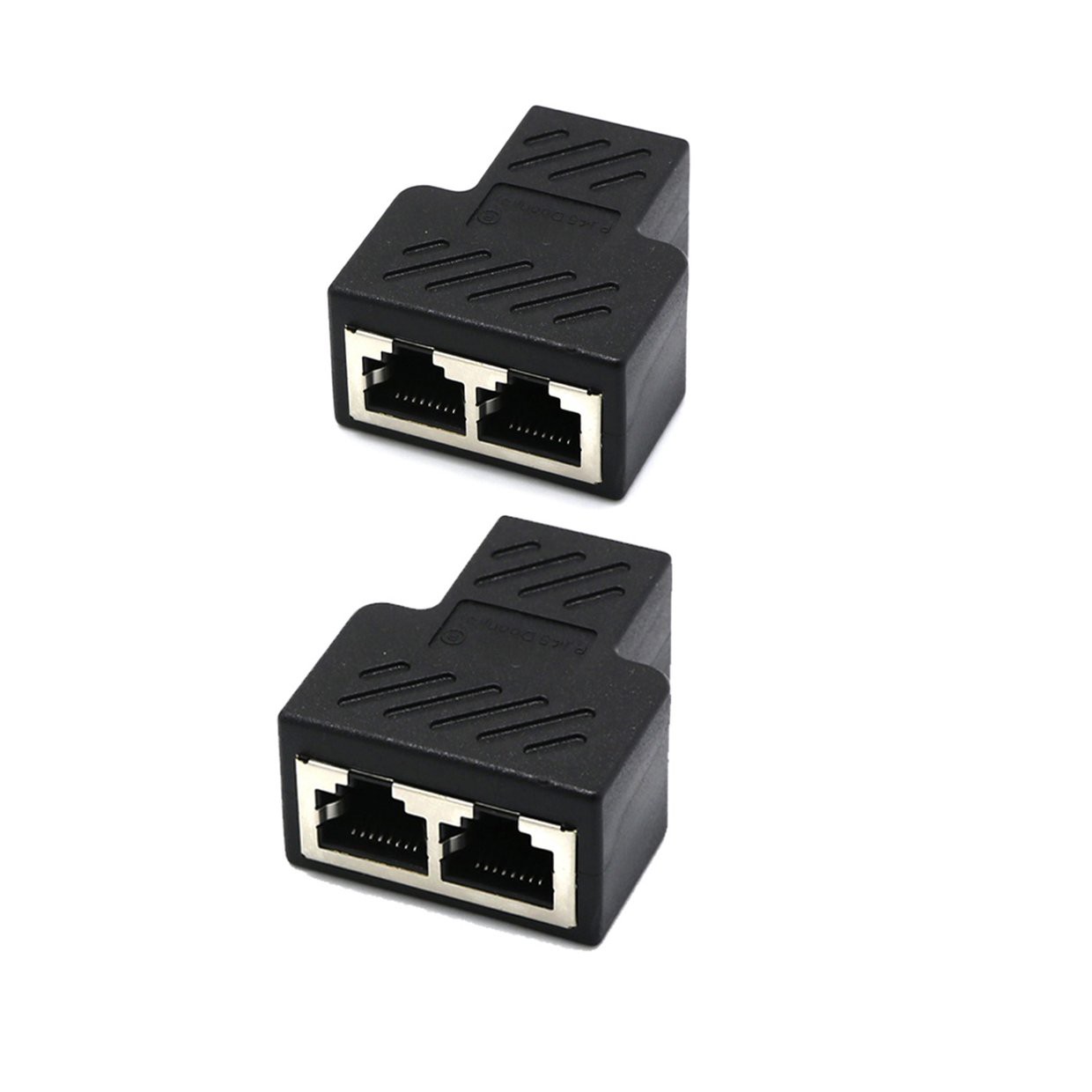 New Splitter Ethernet Rj45 Cable Adapter 1 Male To 2 / 3 Female Port Female Network