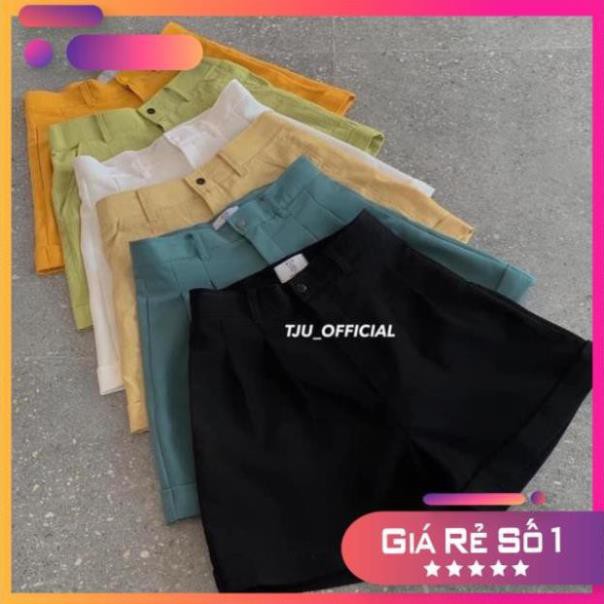[Rẻ Vô Địch] Quần Short Nữ Gập Gấu