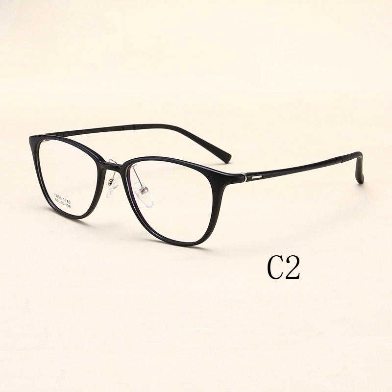 Fashion Tr90 Ultra Light Eyewear Men's Casual Full Frame Frame Female Students Glasses