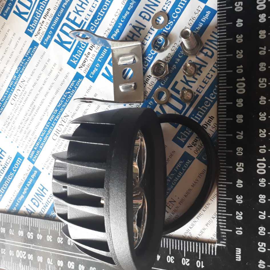 led trợ sáng xe máy, xe tải 20W kde2358