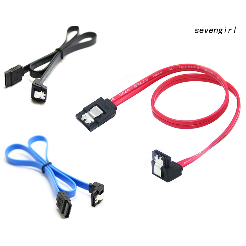 Set 3 Dây Cáp Sata 3.0 0.5m Tốc Độ Cao 6 Gbp / S Sdd Hdd 90 Độ