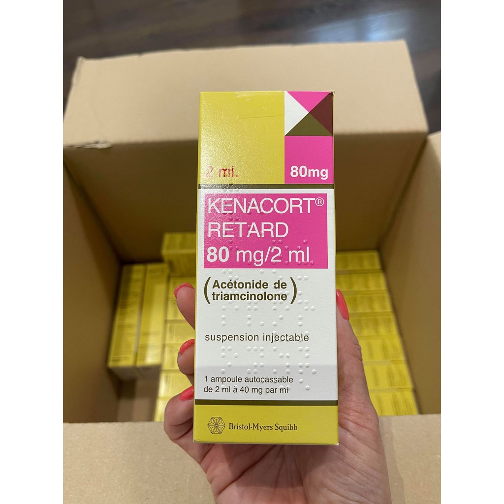 Kenacort tiêm sẹo lồi làm xẹp, phẳng sẹo lồi