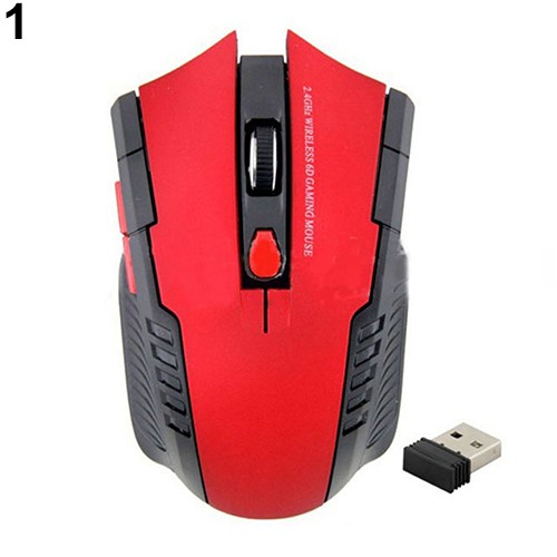 Chuột quang chơi game không dây 2.4GHZ dành cho máy tính/ máy tính xách tay