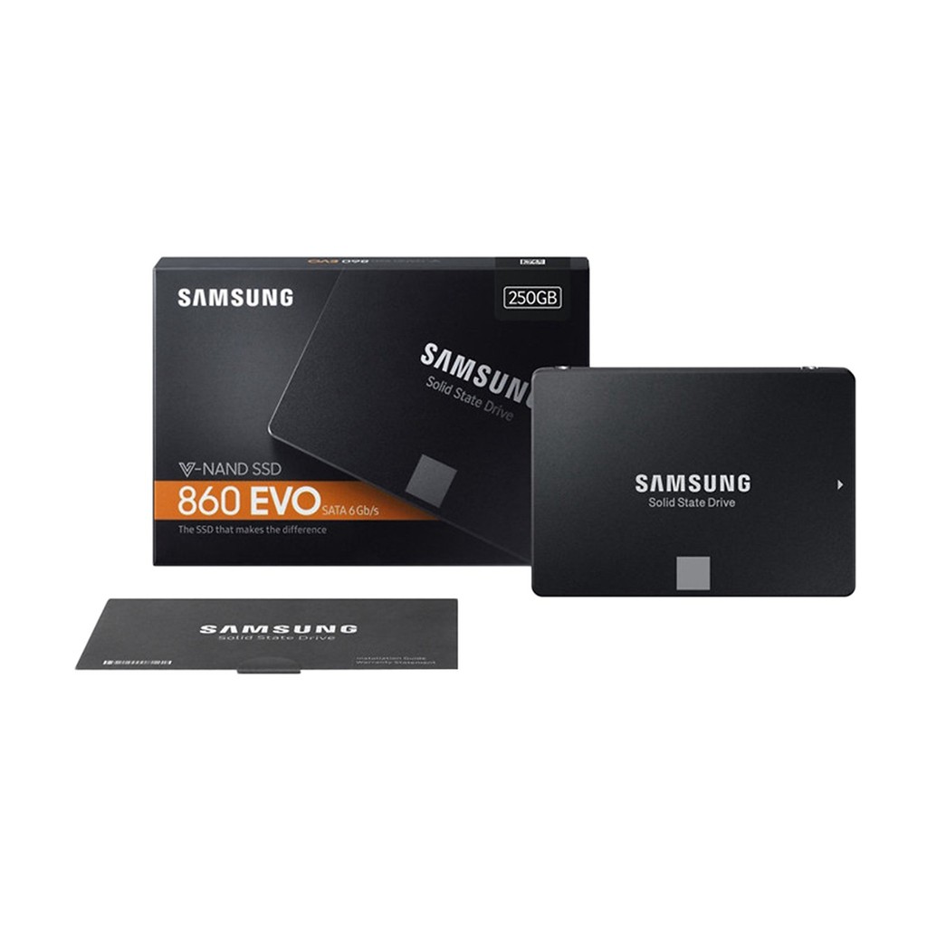 Ổ cứng SSD Samsung 860 Evo 250GB Sata III 2.5 inch (MZ-76E250BW) - | BigBuy360 - bigbuy360.vn