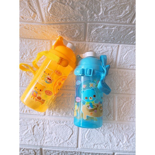 Bình Nước Học Sinh Có Ống Hút