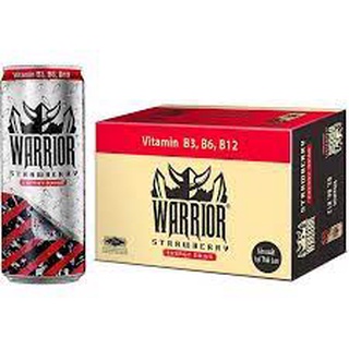 Thùng 24 lon Nước Tăng Lực Warrior 325ml
