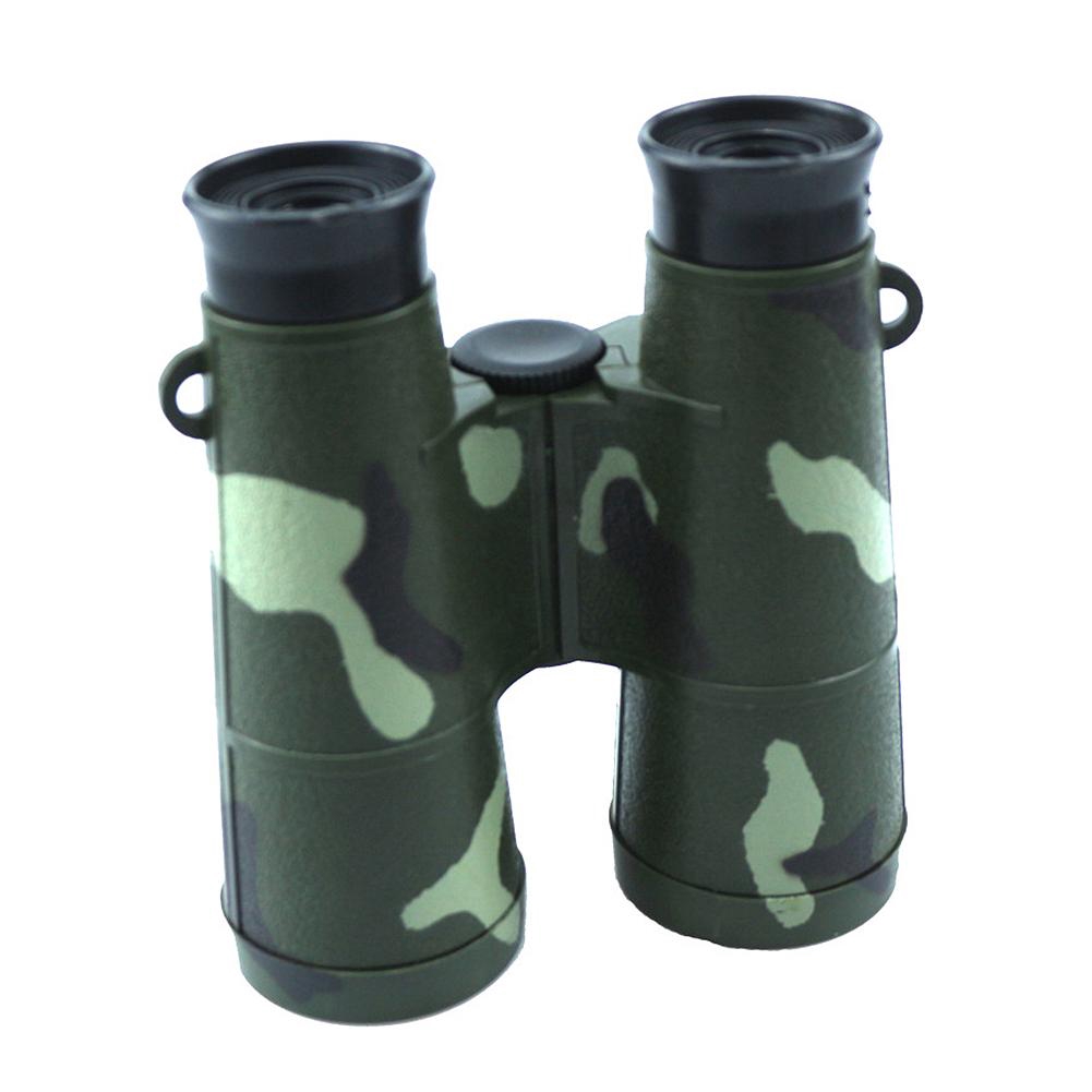 6X35mm Ngụy trang di động Binocular biến thiên tập trung Kính thiên văn Trẻ em ngoài trời Explorer Đồ chơi