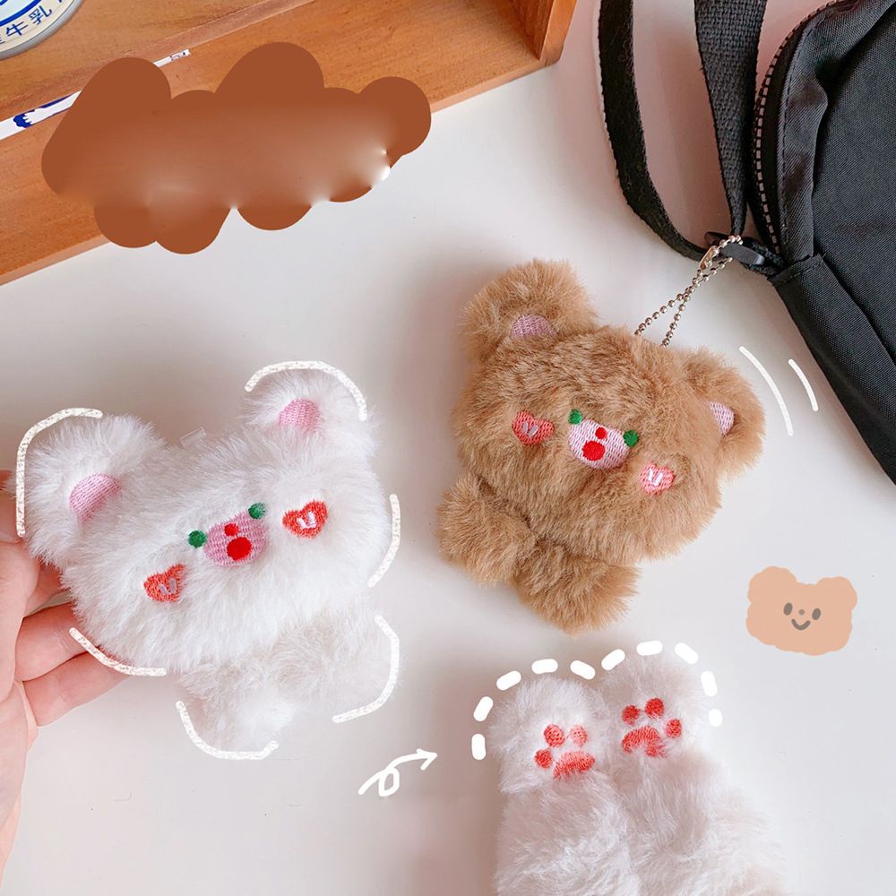 1 móc khóa hình gấu bông Kryring dễ thương nhiều màu sắc