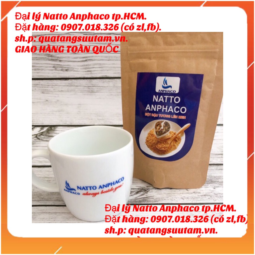 Natto Anphaco , Bột đậu nành lên men, bột Natto Anphaco