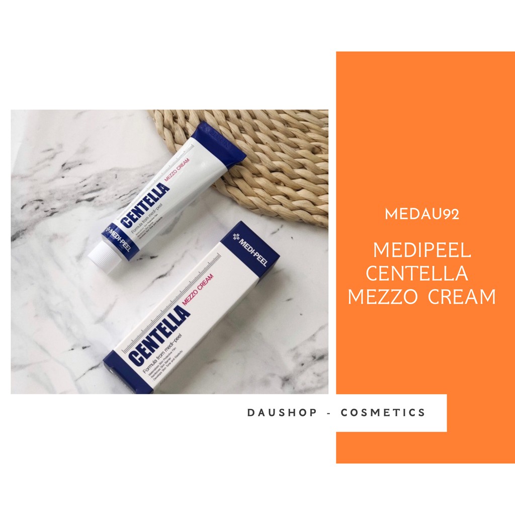 Kem Rau Má Giảm Mụn Phục Hồi Da Medipeel Centella Mezzo Cream 30ml