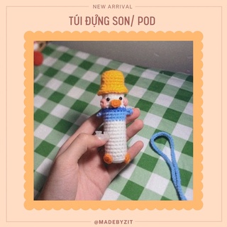 Túi Đựng Son/ Pod Len Handmade