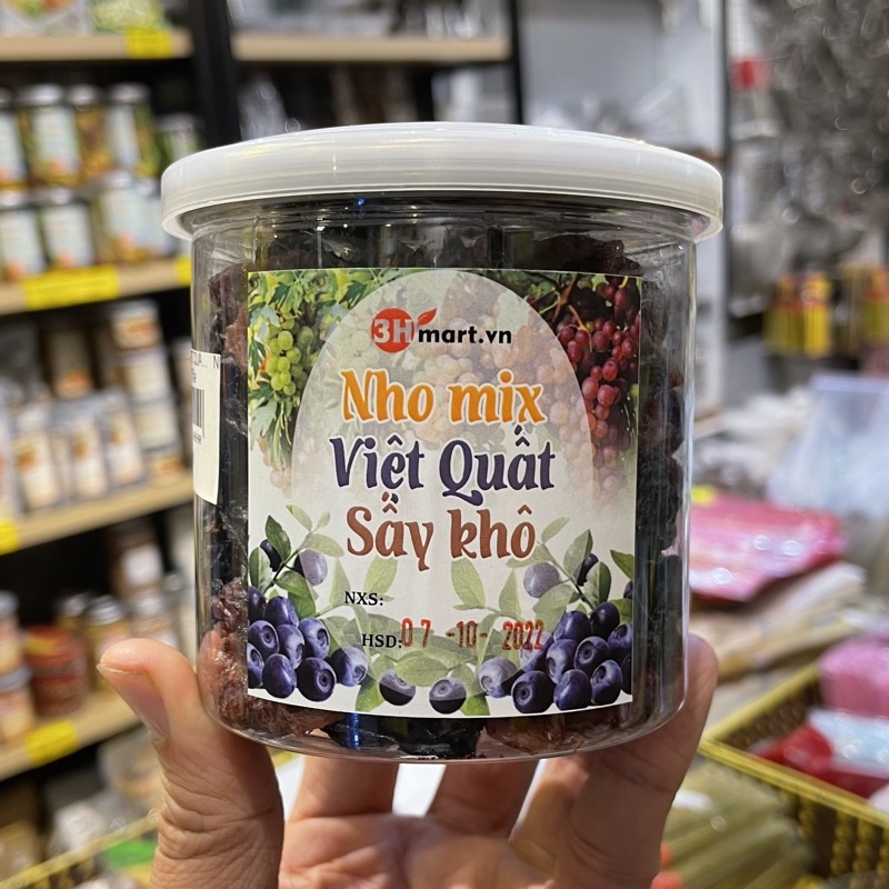Nho mix Việt Quất 250g