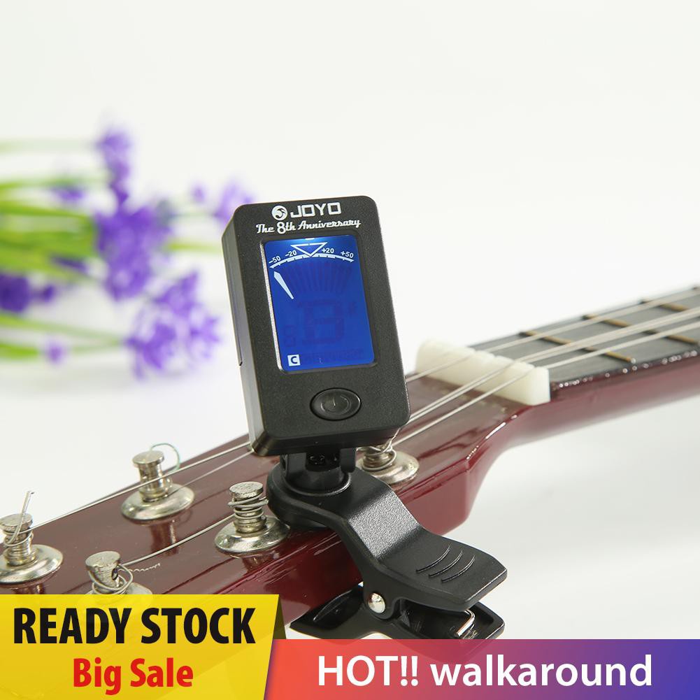 Walk JOYO JT-01 Clip-on Guitar Tuner Violin Ukulele Chromatic Bass Accessories