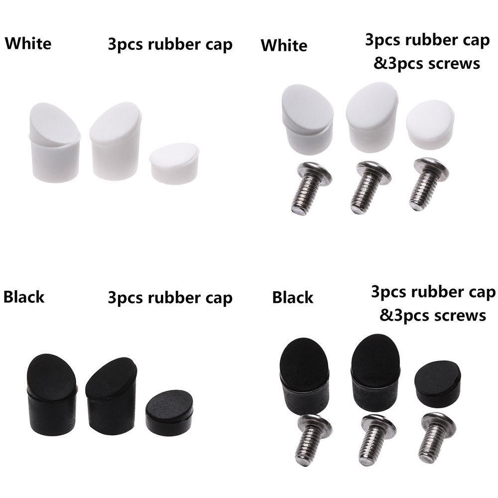 FENDER 1 Bộ Ốc Vít Cao Su Gắn Tấm Chắn Bùn Sau Xe Scooter XIAOMI MIJIA M365 Màu Trắng / Đen