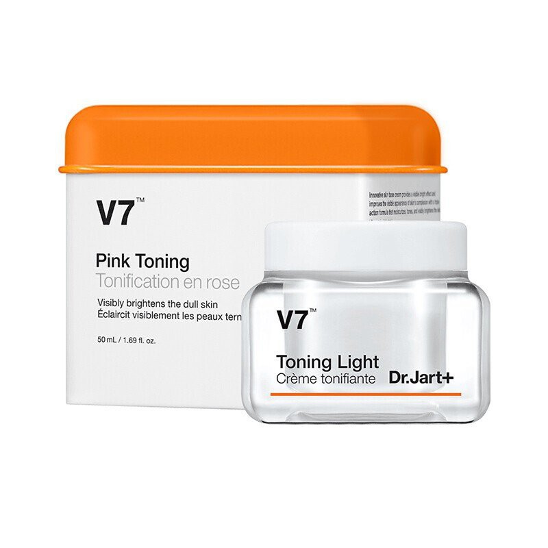 Kem Dưỡng V7 Toning Light Dr.Jart+ Trắng Hồng Rạng Rỡ 50ml