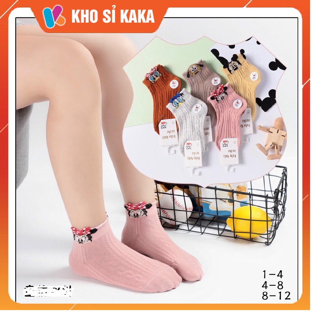 Đôi tất vớ micky cho bé gái 1-12 tuổi