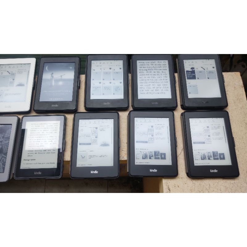 Máy đọc sách Kindle có đèn nền Paper white ppw1 ppw2 ppw3 | BigBuy360 - bigbuy360.vn