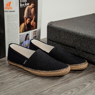 Giày Lười Nam Nanu SLI_08 Đế cói Basic
