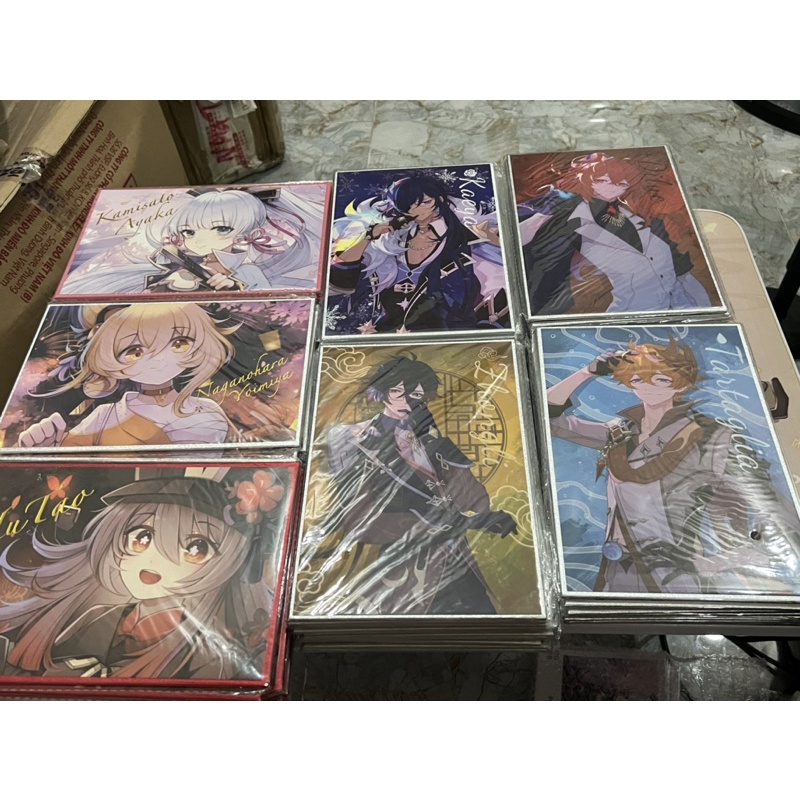 Ảnh trưng bày hàng artist Trung kích cỡ a6 a5