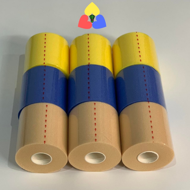Quấn cốt lót cán vợt cầu lông xốp bọt PU 27m x 7cm siêu êm tiết kiệm thương hiệu CP