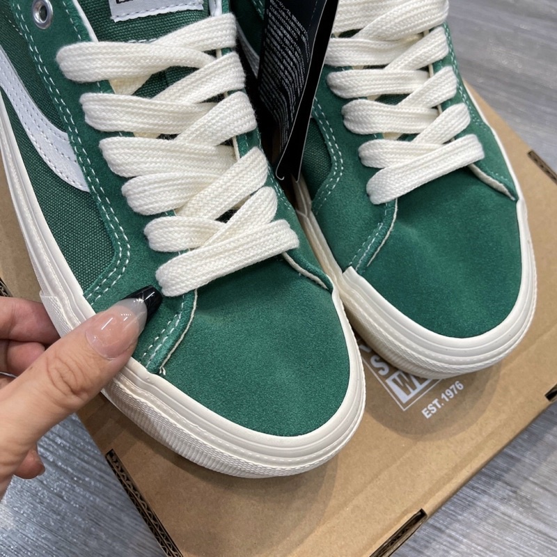 GIÀY VANS VISION OLD CRIRKUS GREEN BLACK BASIC LAI AU