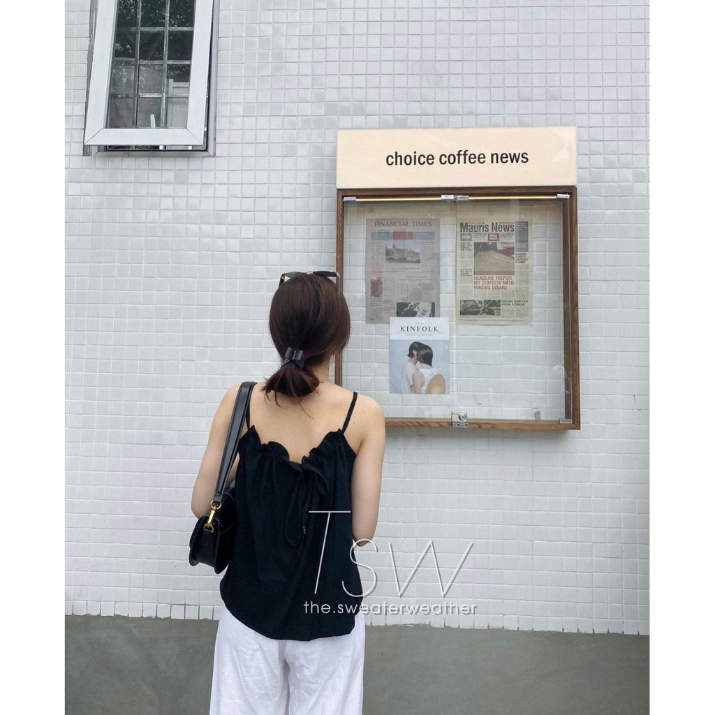 Set Yếm Đũi 2 Dây Mix Quần Suông Cực Hot | BigBuy360 - bigbuy360.vn