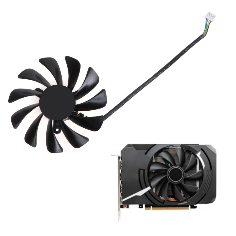 Quạt Tản Nhiệt Card Đồ Họa 95MM XY-D10015SH 4Pin 12V 0.4A VGA Cho MSI GeForce RTX