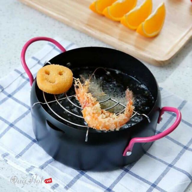 Nồi chiên lọc dầu size 18cm