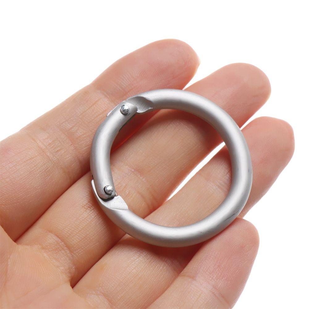 MAYSHOW Bộ 5 Khóa Lò Xo Tròn Đường Kính 3.8cm Cho Thắt Lưng Túi Xách