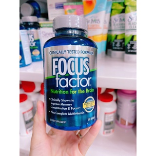 Viên uống giúp tăng tường hỗ trợ chức năng não bộ focus factor nutrition - ảnh sản phẩm 1