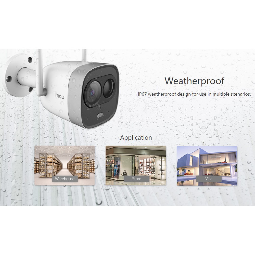 Camera IP WiFi Ngoài Trời IMOU (G26EP) 2.0 MP full HD(1920x1080) TF3 Còi Hú, Flash cảnh báo Ban Đêm | BigBuy360 - bigbuy360.vn