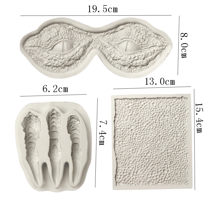 Khuôn Silicone Làm Bánh Hình Bàn Chân