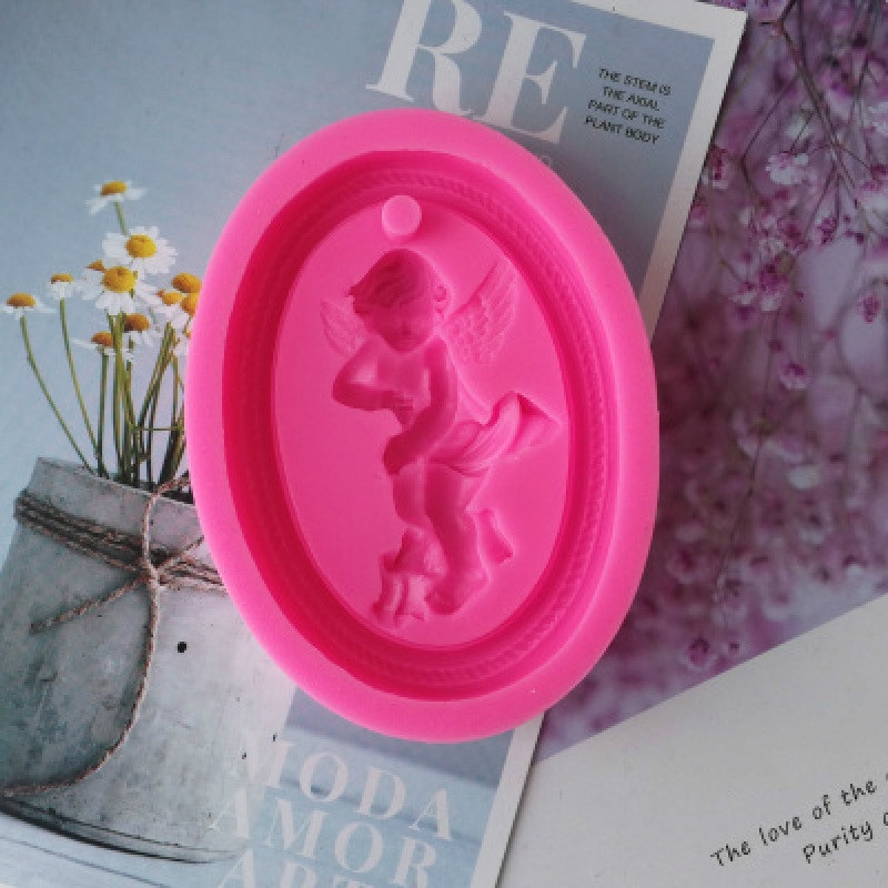 1 Khuôn Làm Kẹo Đường 3d Hình Thiên Thần