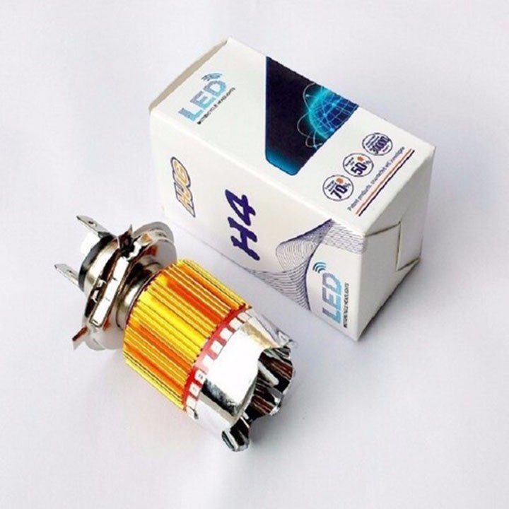 ĐÈN PHA LED XE MÁY H4 7 MÀU 🛵🏍 ĐÈN PHA LED XE MÁY SIÊU SÁNG, PHÙ HỢP VỚI NHIỀU LOẠI XE - DH47M