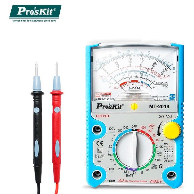 Đồng hồ đo kim Pro'skit MT-2019 / Đồng hồ vạn năng Proskit