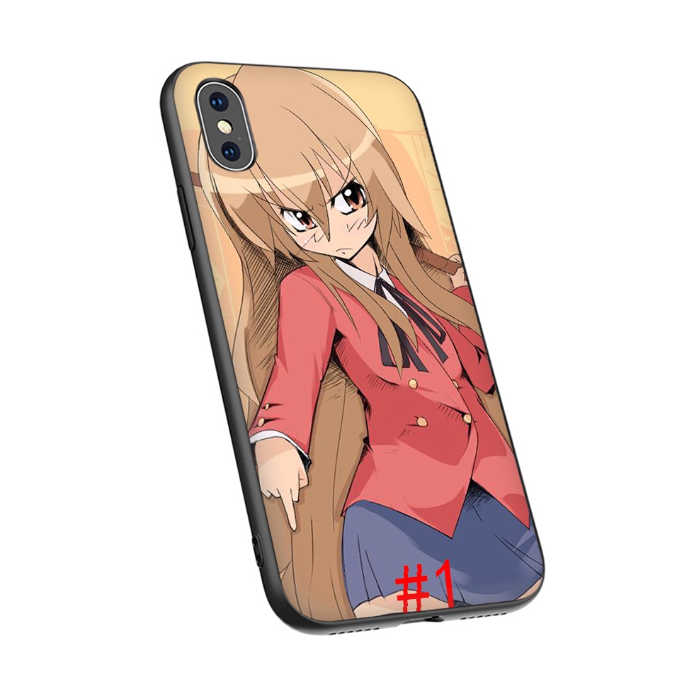 Ốp Điện Thoại Silicon Mềm Hình Anime Toradora Cho Iphone 11 Pro Max 6 6s 7 8 Plus X Xs Max Xr