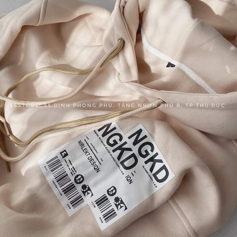 Áo hoodie mã vạch TC11