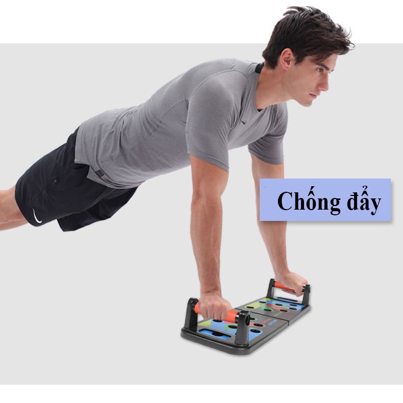 Bộ Dụng Cụ Hướng Dẫn Tập Luyện Hít Đất,Chống Đẩy,Tập Gym Tại Nhà Đa Năng