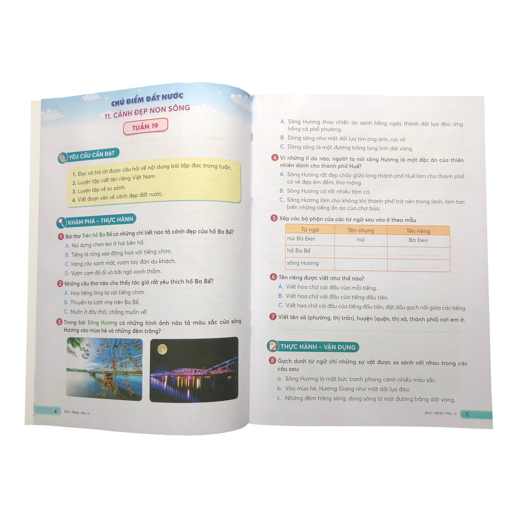 Sách Bài tập Tiếng Việt 3 Tập 2 Phát triển năng lực