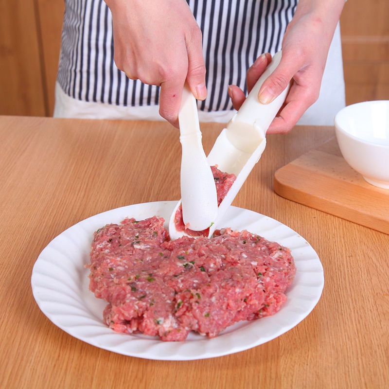 Bộ Dụng Cụ Làm Thịt Viên Bằng Nhựa Tiện Dụng
