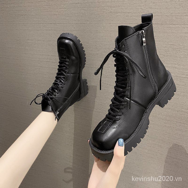 Giày Boots Martin Thời Trang Cá Tính Cho Nữ