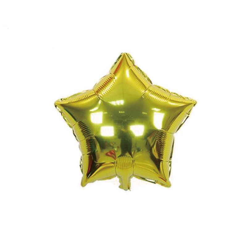 1 Bong Bóng Lõi Nhôm Hình Ngôi Sao Kích Thước 18 Inch Dùng Trang Trí Tiệc Sinh Nhật
