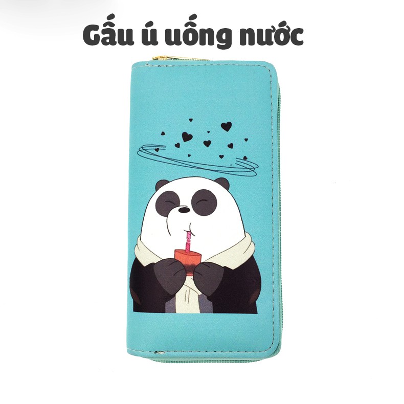 Bóp Ví Dài Cầm Tay Nữ Hoạt Tiết Hoạt Hình Gấu Ú Dễ Thương_Link 2! | BigBuy360 - bigbuy360.vn