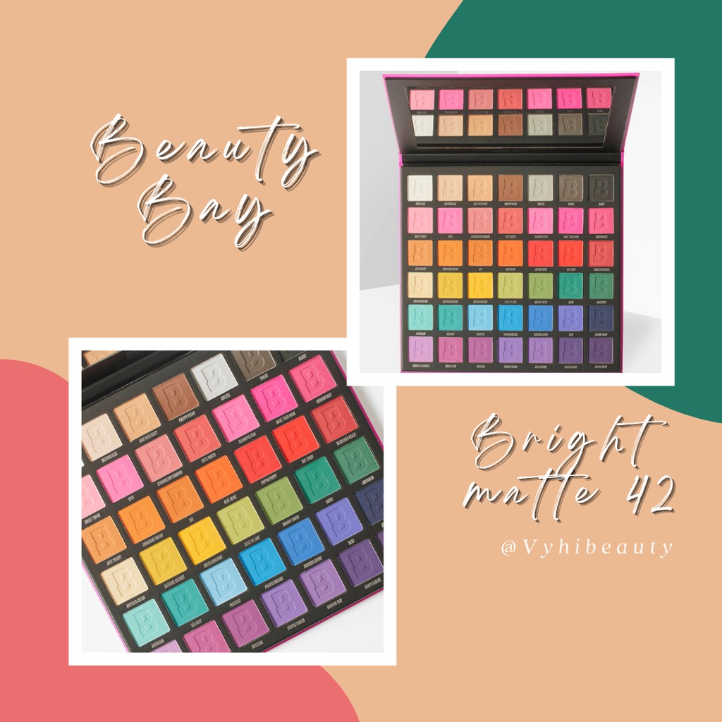 Bảng mắt Beauty Bay Bright Matte 42 ô | BigBuy360 - bigbuy360.vn