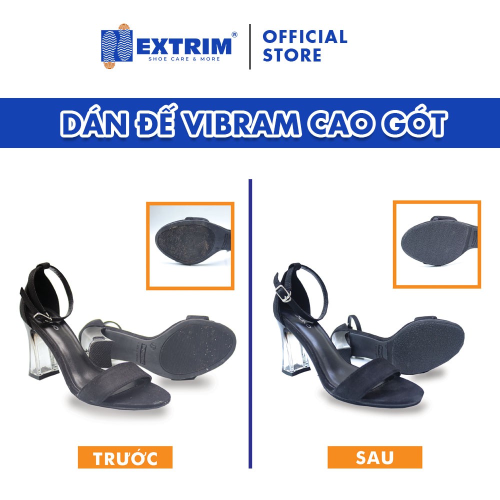 HCM [E-voucher] - Miễn phí 1 chai Nước hoa Giày Mis Pies trị giá 199k khi dán vibram/dán sole bảo vệ giày tại EXTRIM